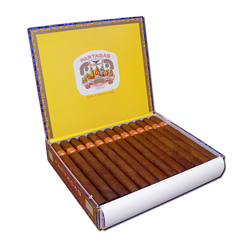 Коробка Partagas Lusitanias на 25 сигар